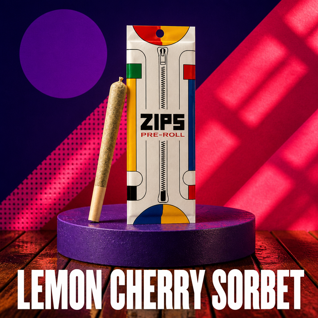 Zips - Lemon Cherry Sorbet (Hybrid) 1g… | Oasis Juan Tabo